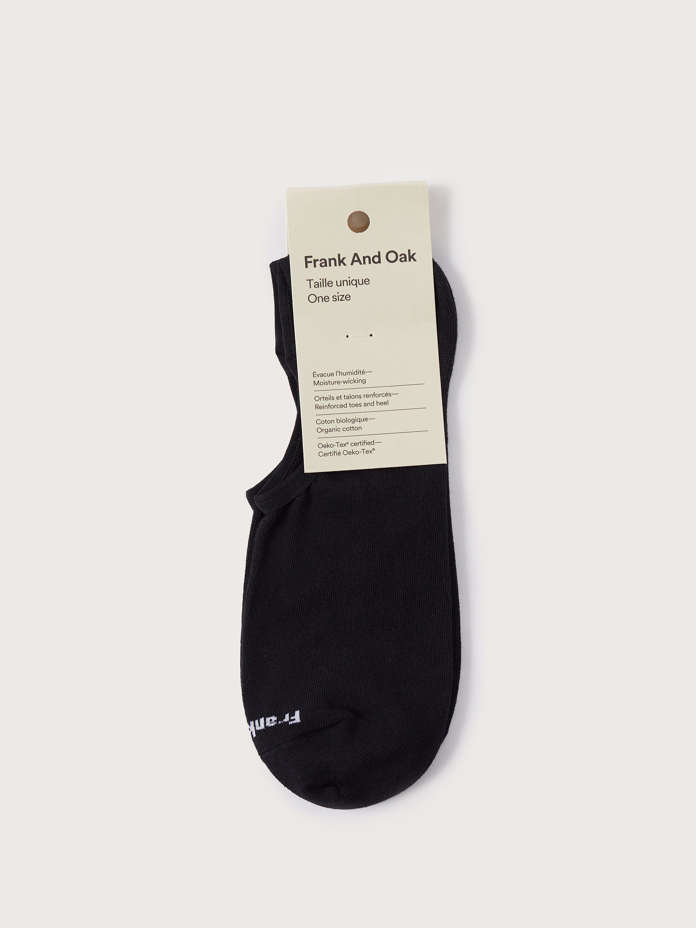 No-Show Socks in Black sold by Frank & Oak product image thumbnail 2