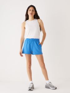 The Hybrid Sweatshort in Bold blue sold by Frank & Oak