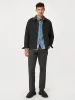 The Canvas Barn Jacket in Washed Black sold by Frank & Oak