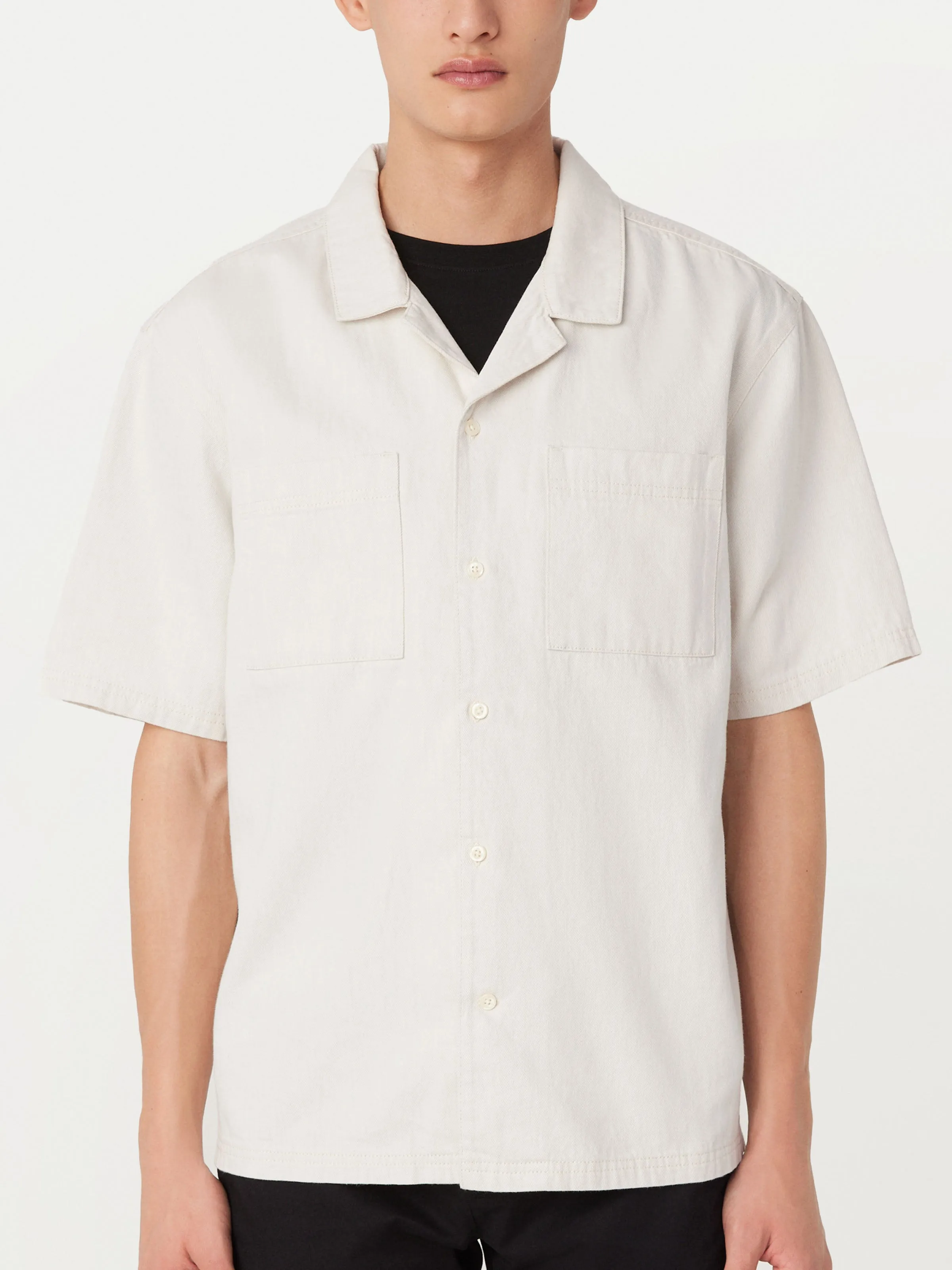 The Pocket Camp Collar Shirt in Undyed sold by Frank & Oak product image thumbnail 3