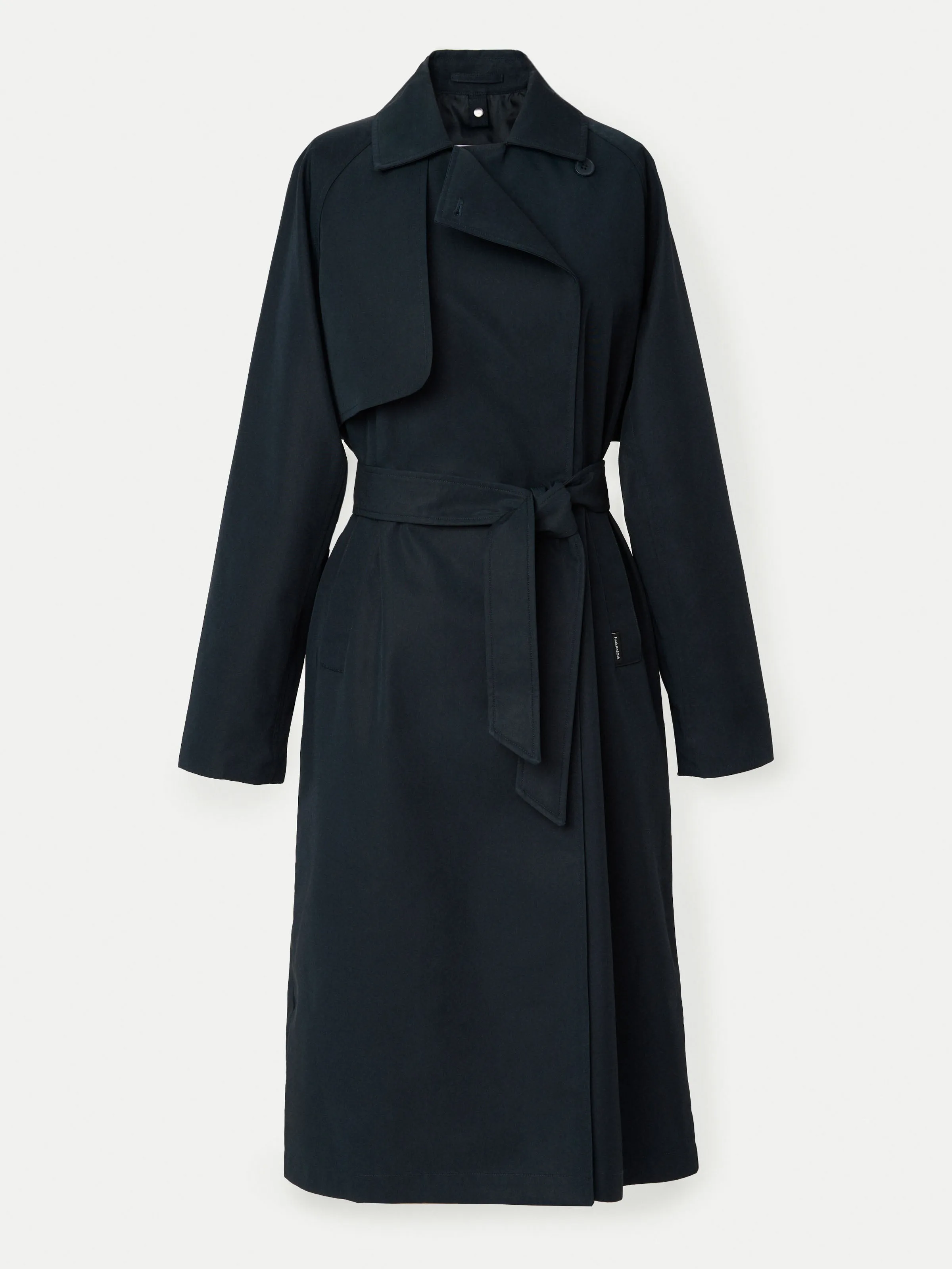 The Long Trench Coat in Deep Blue sold by Frank & Oak product image thumbnail 5