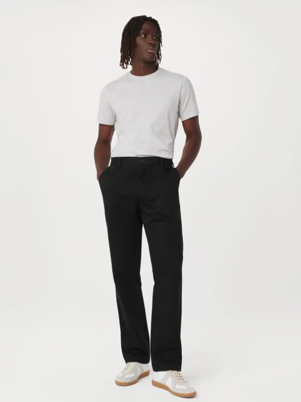 The Joey Straight Chino Pant in Black sold by Frank & Oak