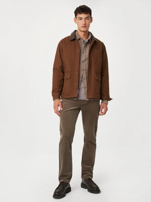 The Canvas Barn Jacket in Cappuccino sold by Frank & Oak