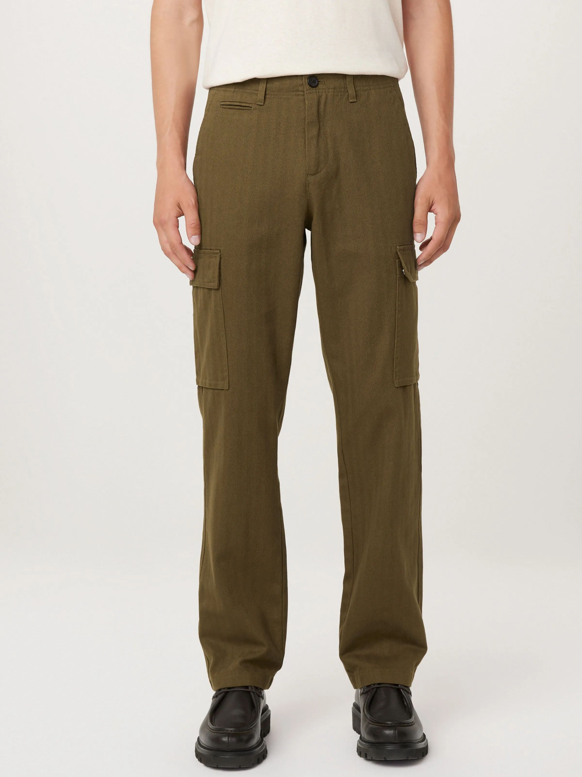 The Joey Cargo Pant in Olive sold by Frank & Oak product image thumbnail 2