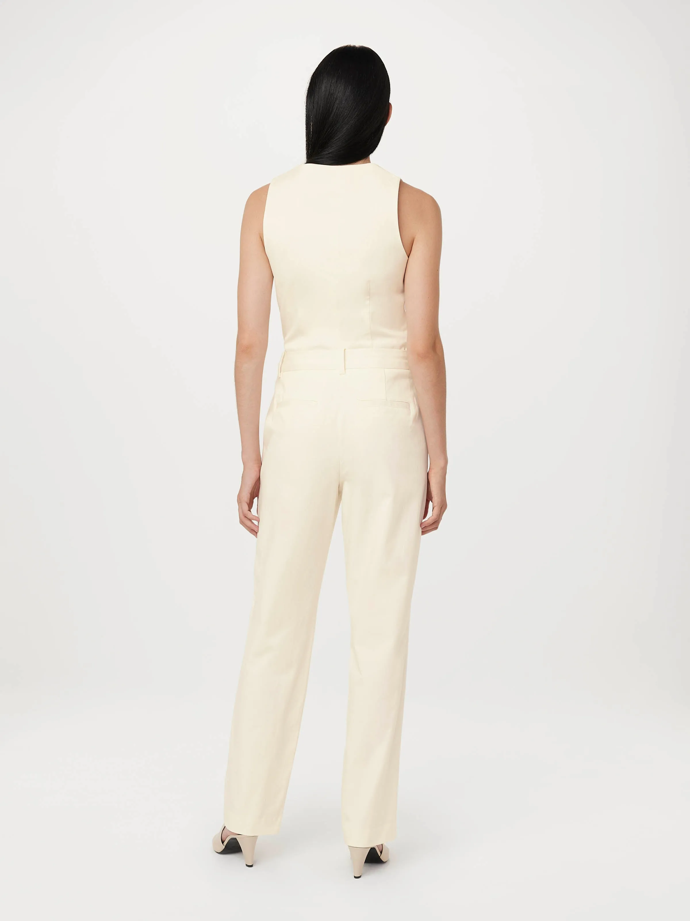 The Jane Straight Pant in Cream sold by Frank & Oak product image thumbnail 3