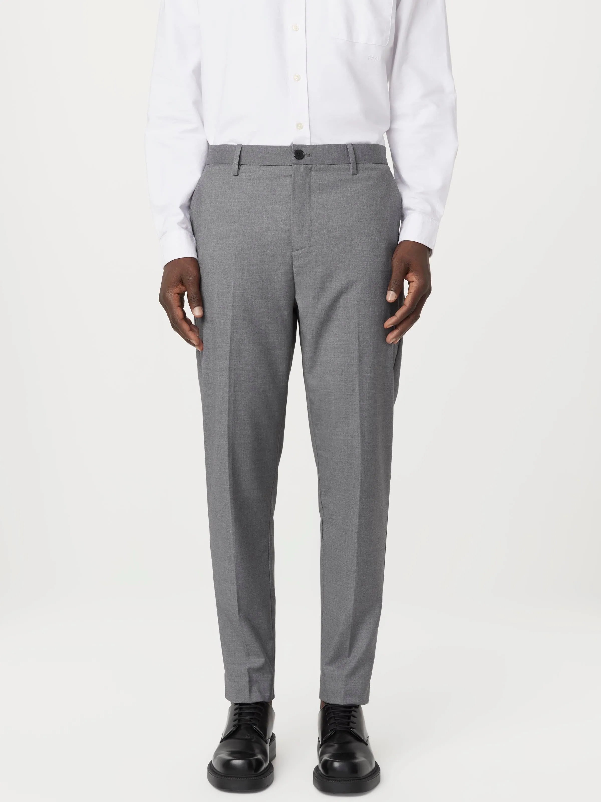 The Colin Tapered Pant in Grey sold by Frank & Oak product image thumbnail 3