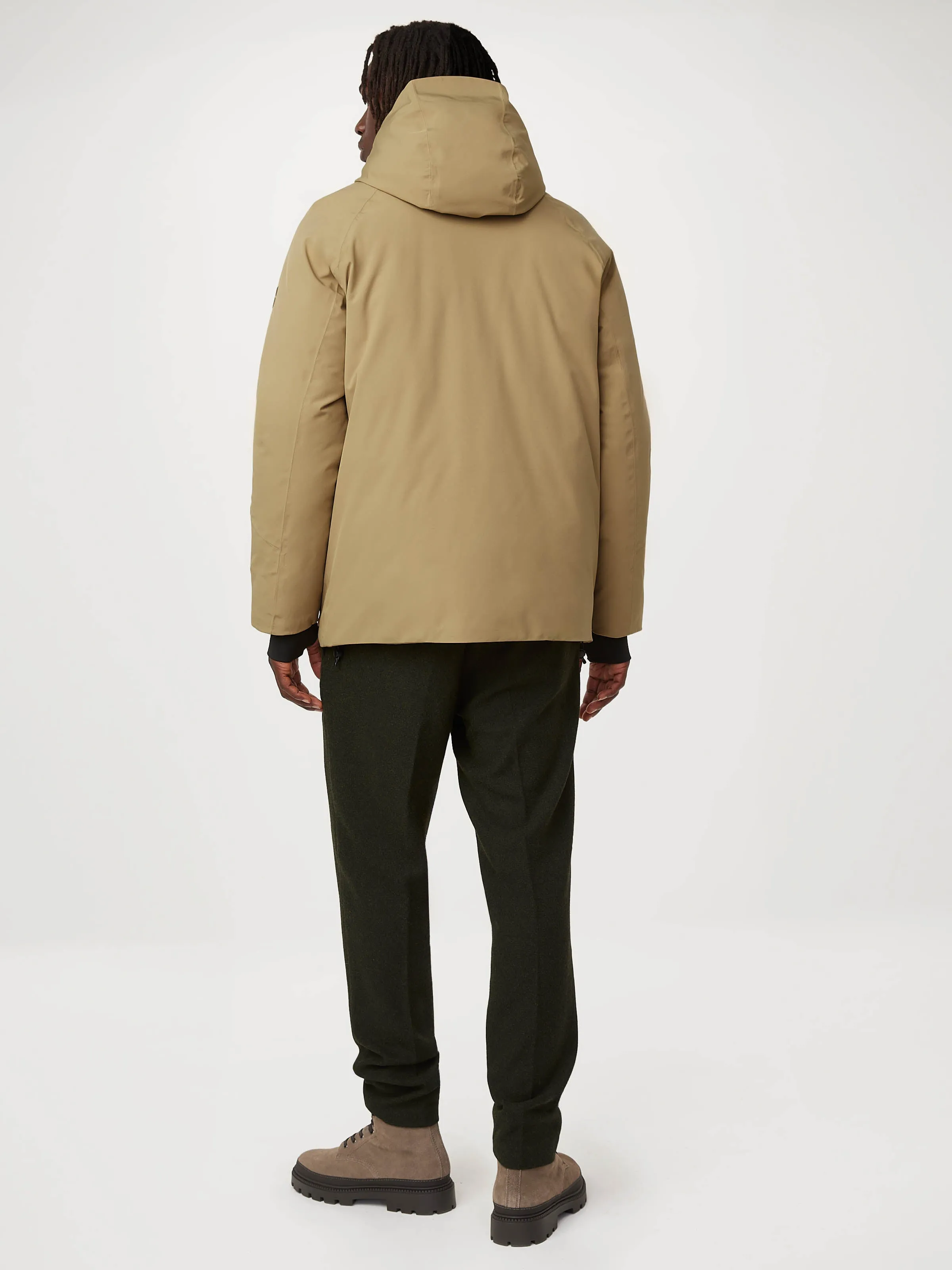 The Capital Field Parka in Deep Spelt sold by Frank & Oak product image thumbnail 5