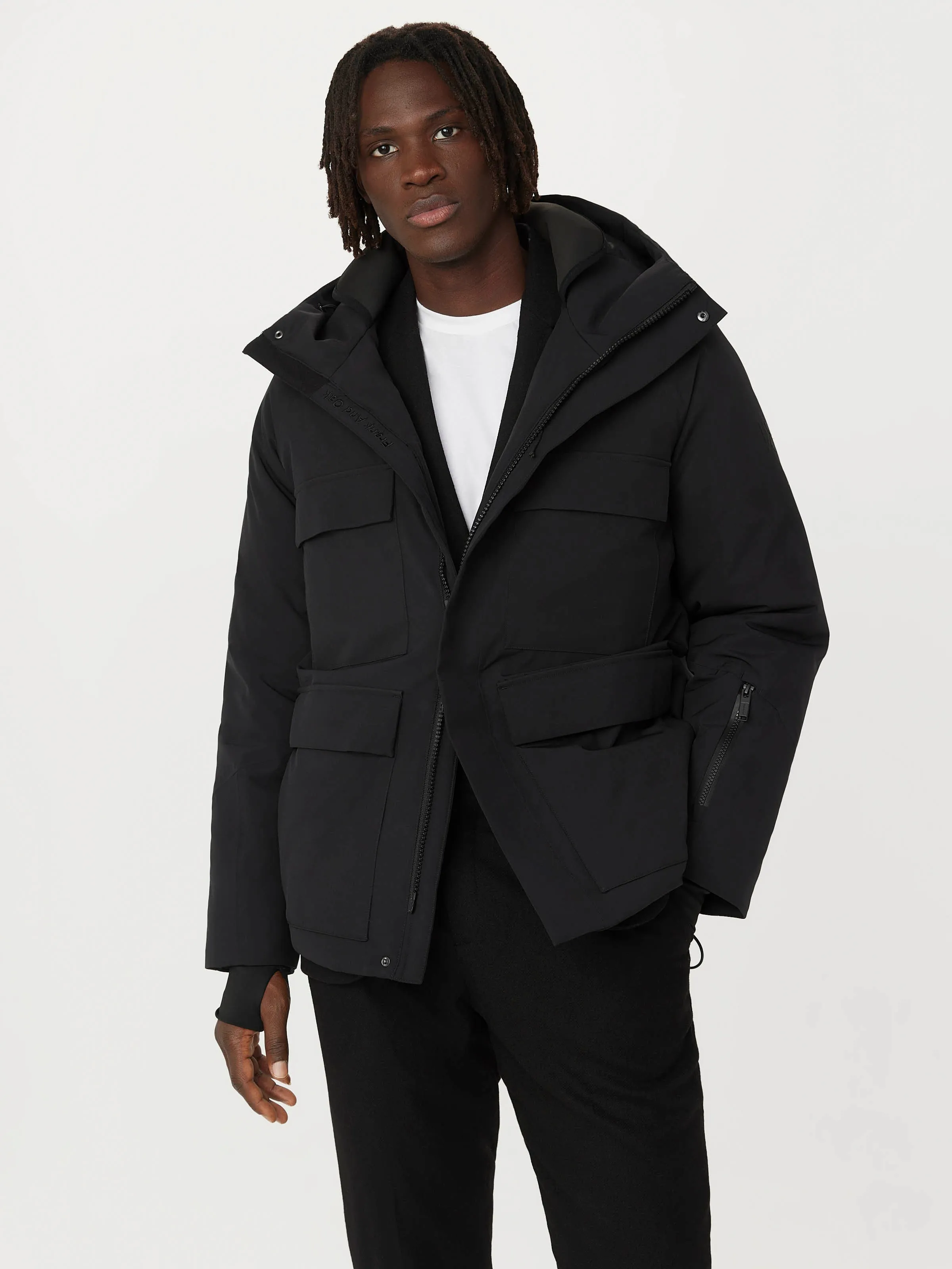 The Capital Field Parka in Black sold by Frank & Oak product image thumbnail 3