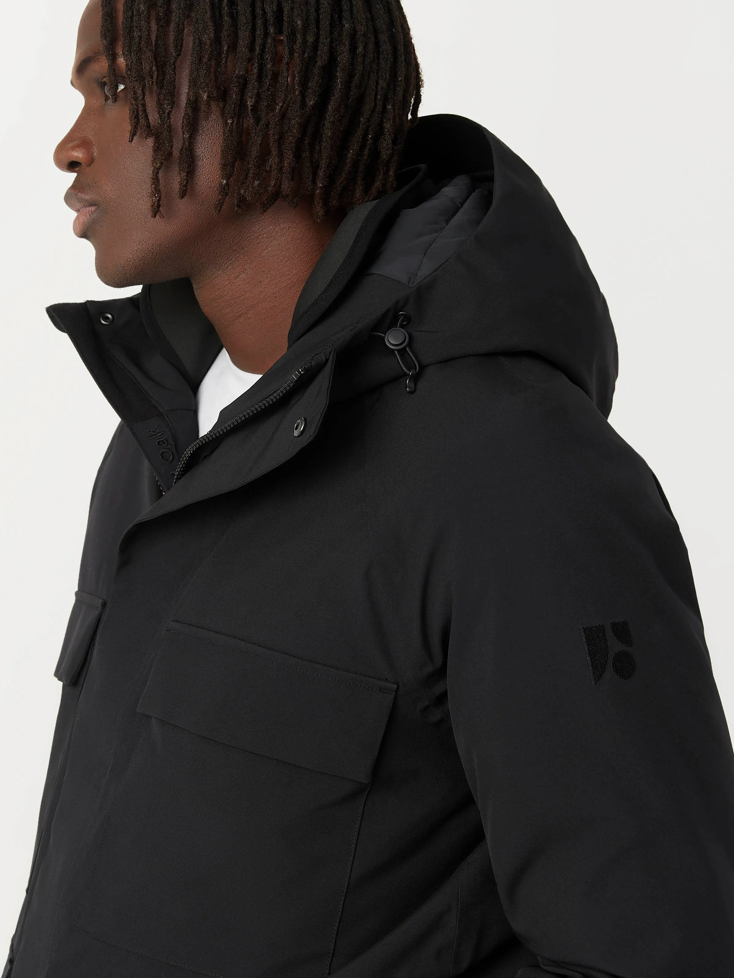 The Capital Field Parka in Black sold by Frank & Oak product image thumbnail 2