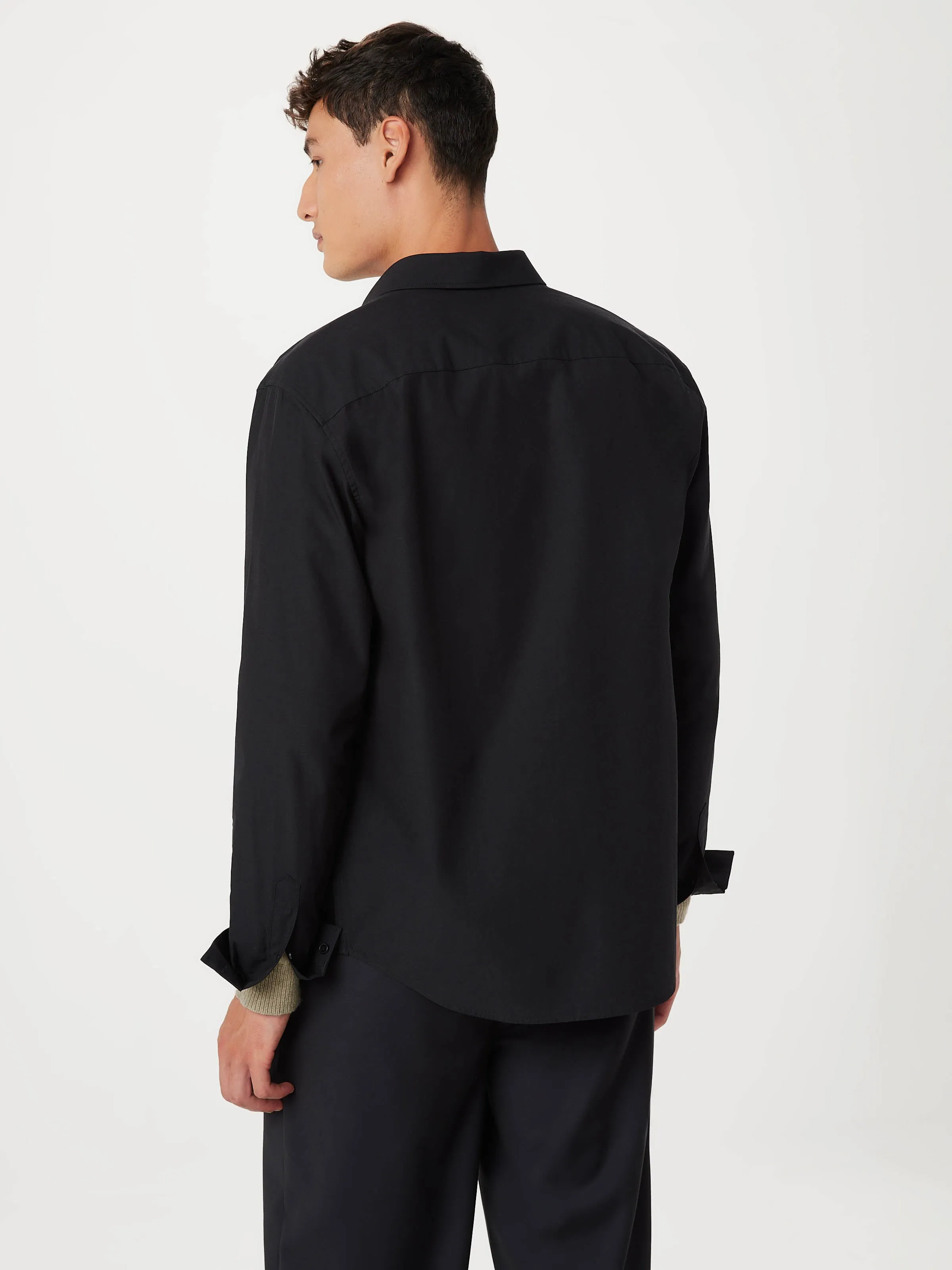 The Essential Dress Shirt in Black sold by Frank & Oak product image thumbnail 3