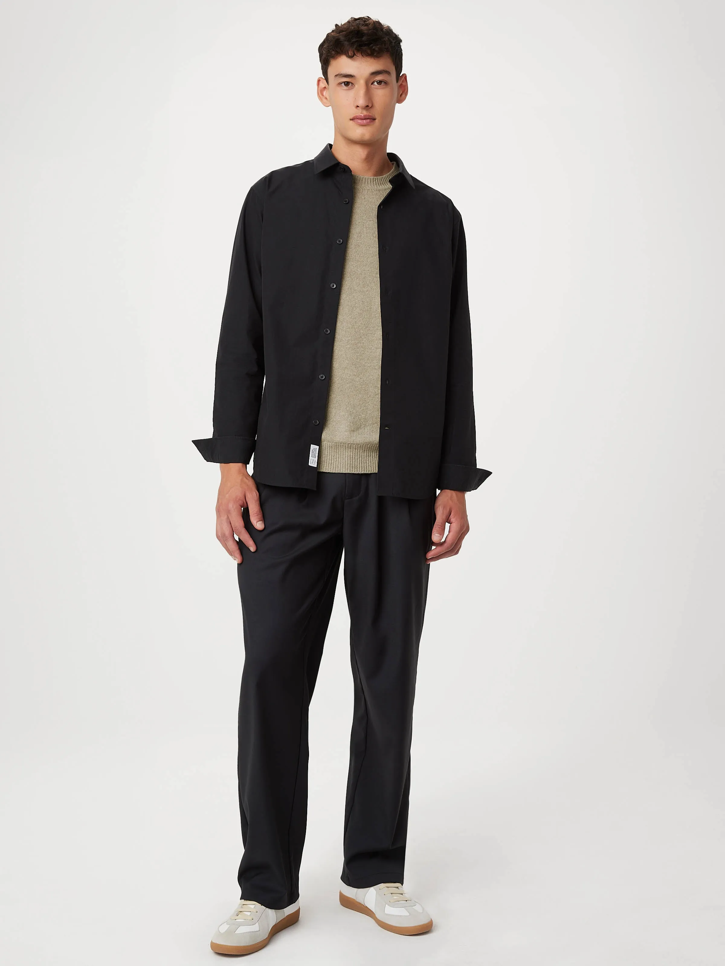 The Essential Dress Shirt in Black sold by Frank & Oak product image thumbnail 4