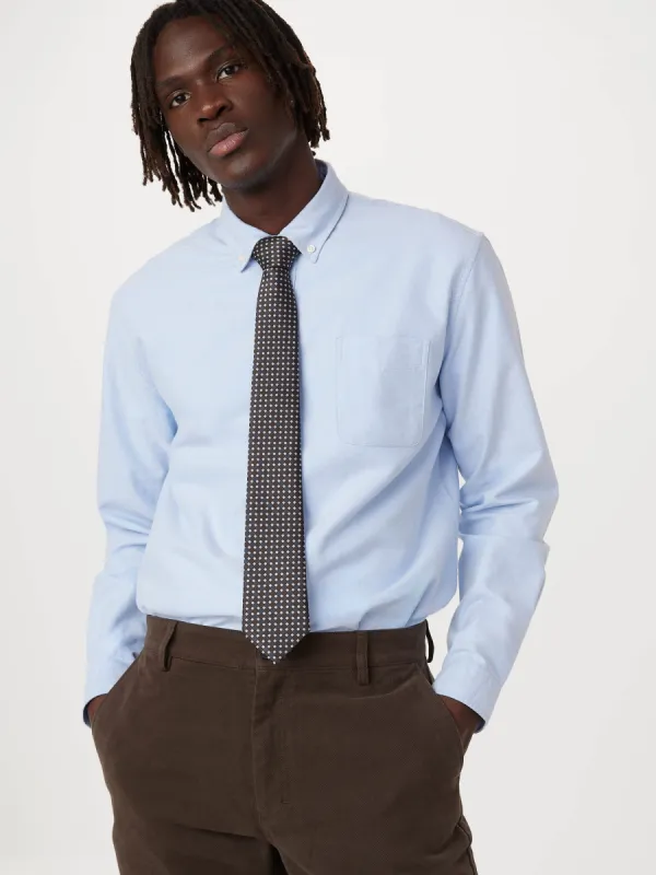 The Patterned Tie in Dark Grey made by Frank & Oak
