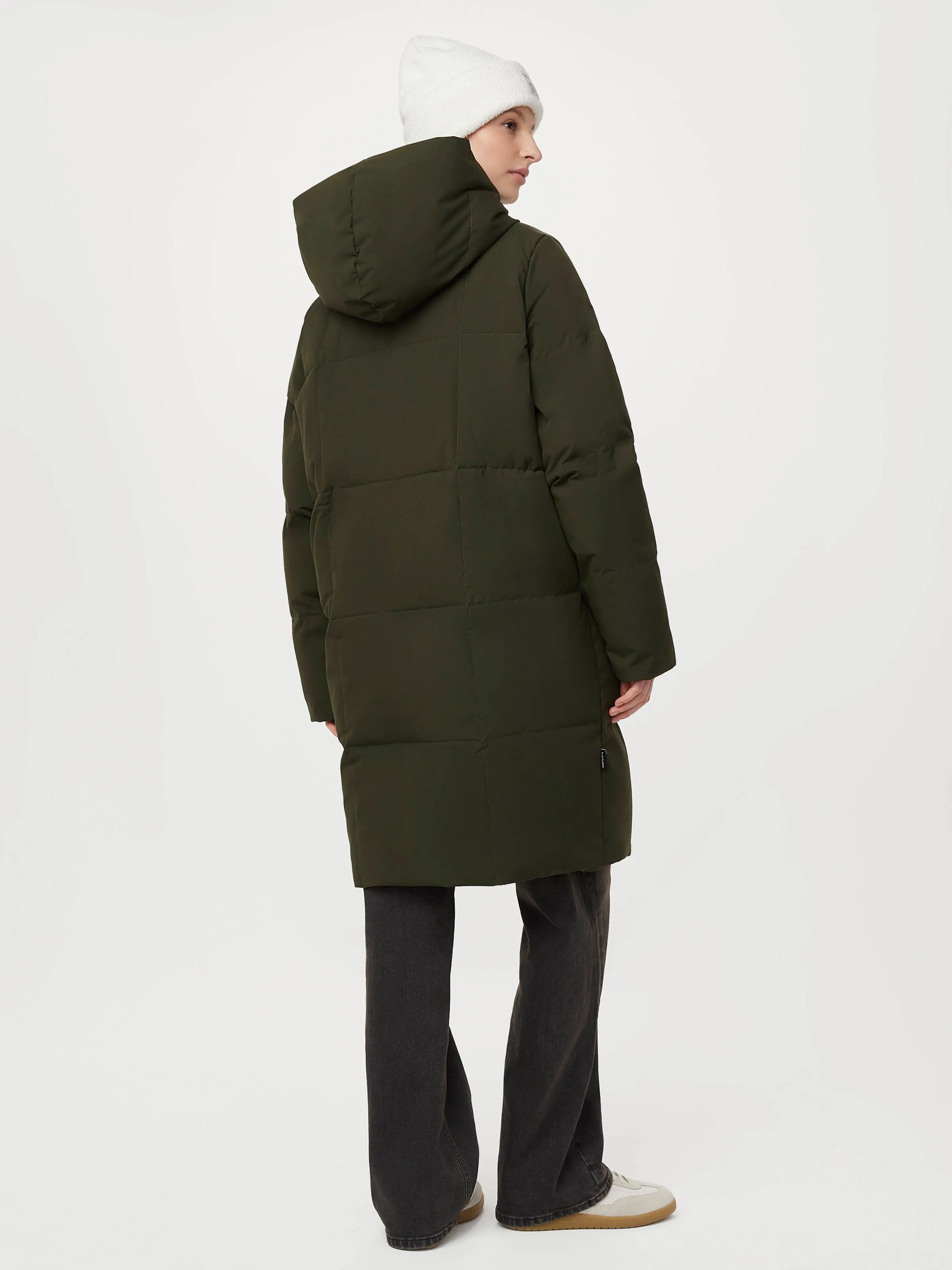The Hygge Puffer Coat in Rosin sold by Frank & Oak product image thumbnail 3
