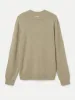 The Yak Wool Crewneck Sweater in Marsh Green sold by Frank & Oak