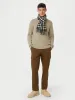 The Yak Wool Crewneck Sweater in Marsh Green sold by Frank & Oak