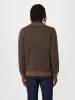 The Yak Wool Polo Sweater in Mustang Brown sold by Frank & Oak