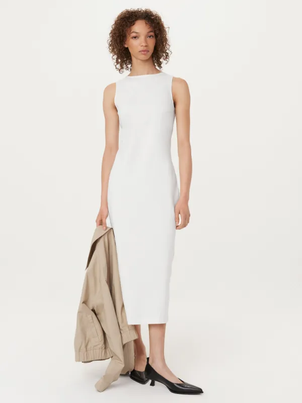 The Boat Neck Maxi Dress in White sold by Frank & Oak