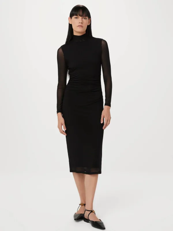 The Mock Neck Maxi Dress in Black sold by Frank & Oak