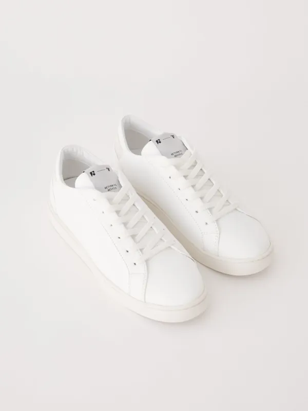 The Thousand Fell x Frank And Oak Sneaker in White sold by Frank & Oak