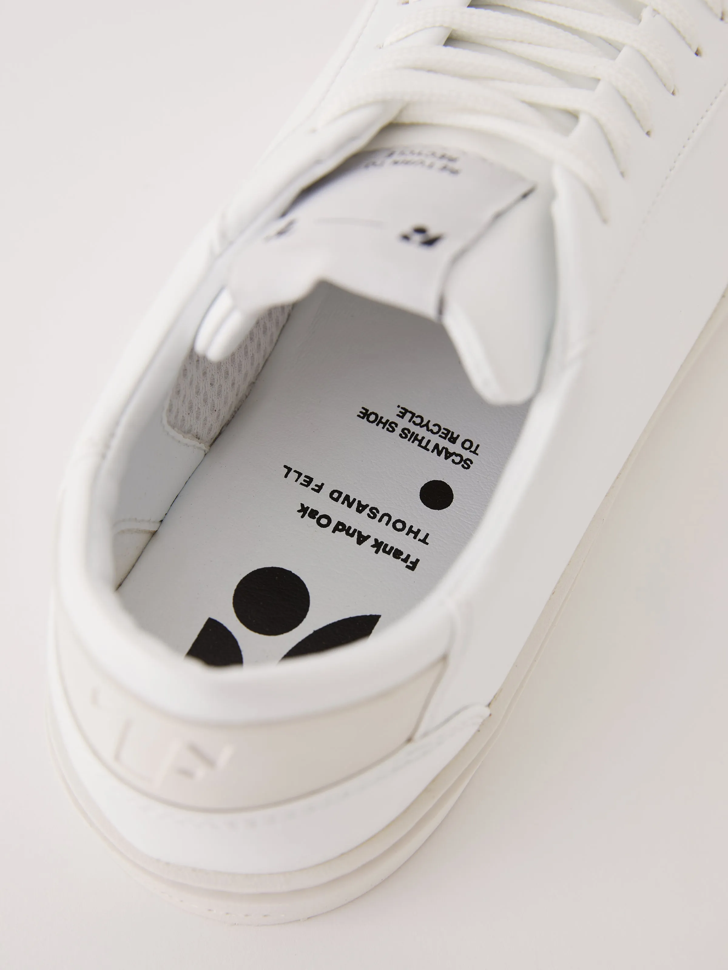 The Thousand Fell x Frank And Oak Sneaker in White sold by Frank & Oak product image thumbnail 4
