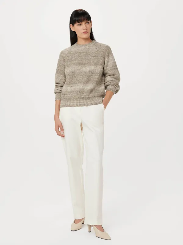 The Seawool® Crewneck Sweater in Light Beige sold by Frank & Oak