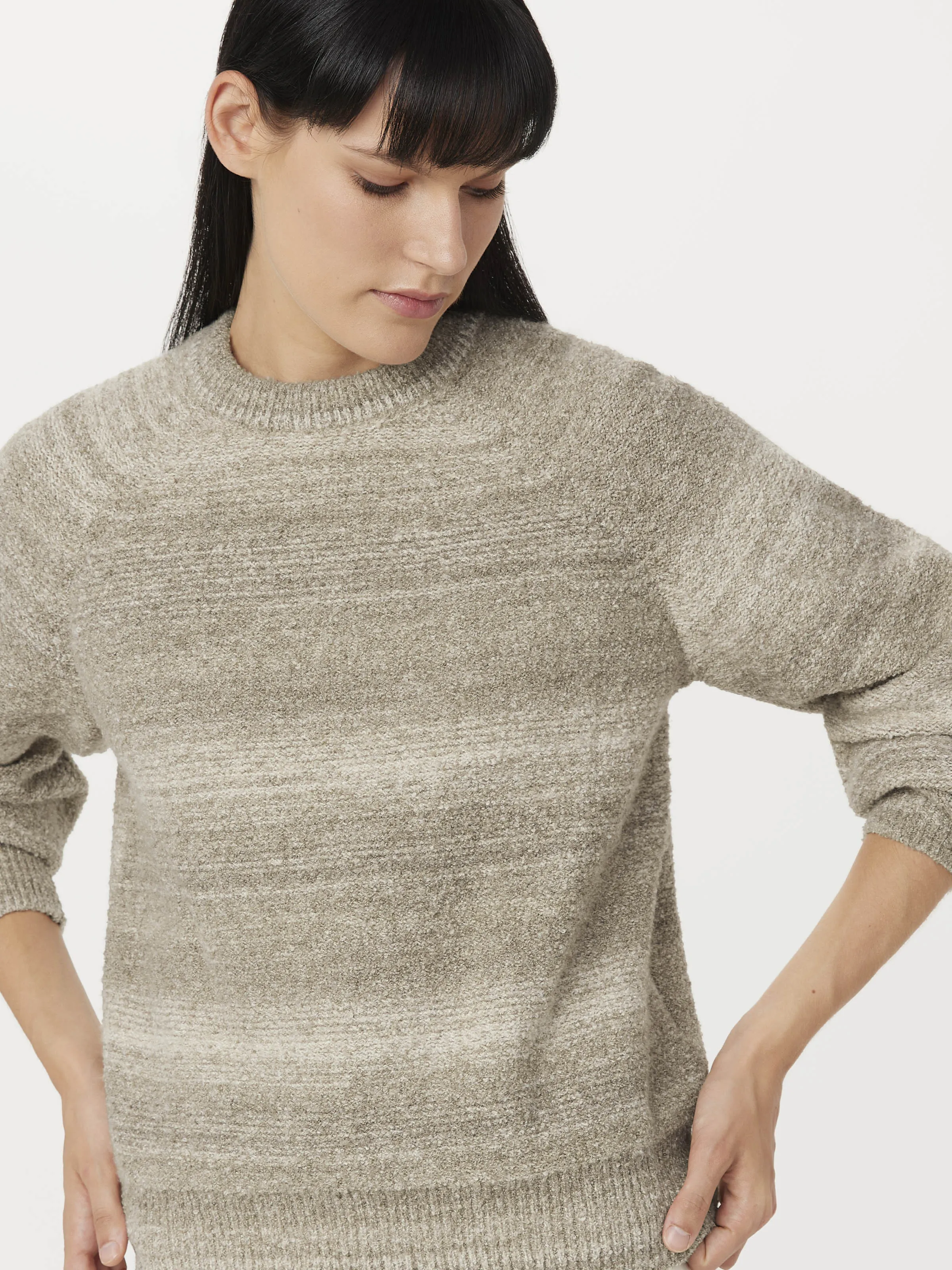 The Seawool® Crewneck Sweater in Light Beige sold by Frank & Oak product image thumbnail 2