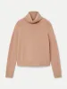 The Yak Wool Turtleneck in Blush Pink sold by Frank & Oak