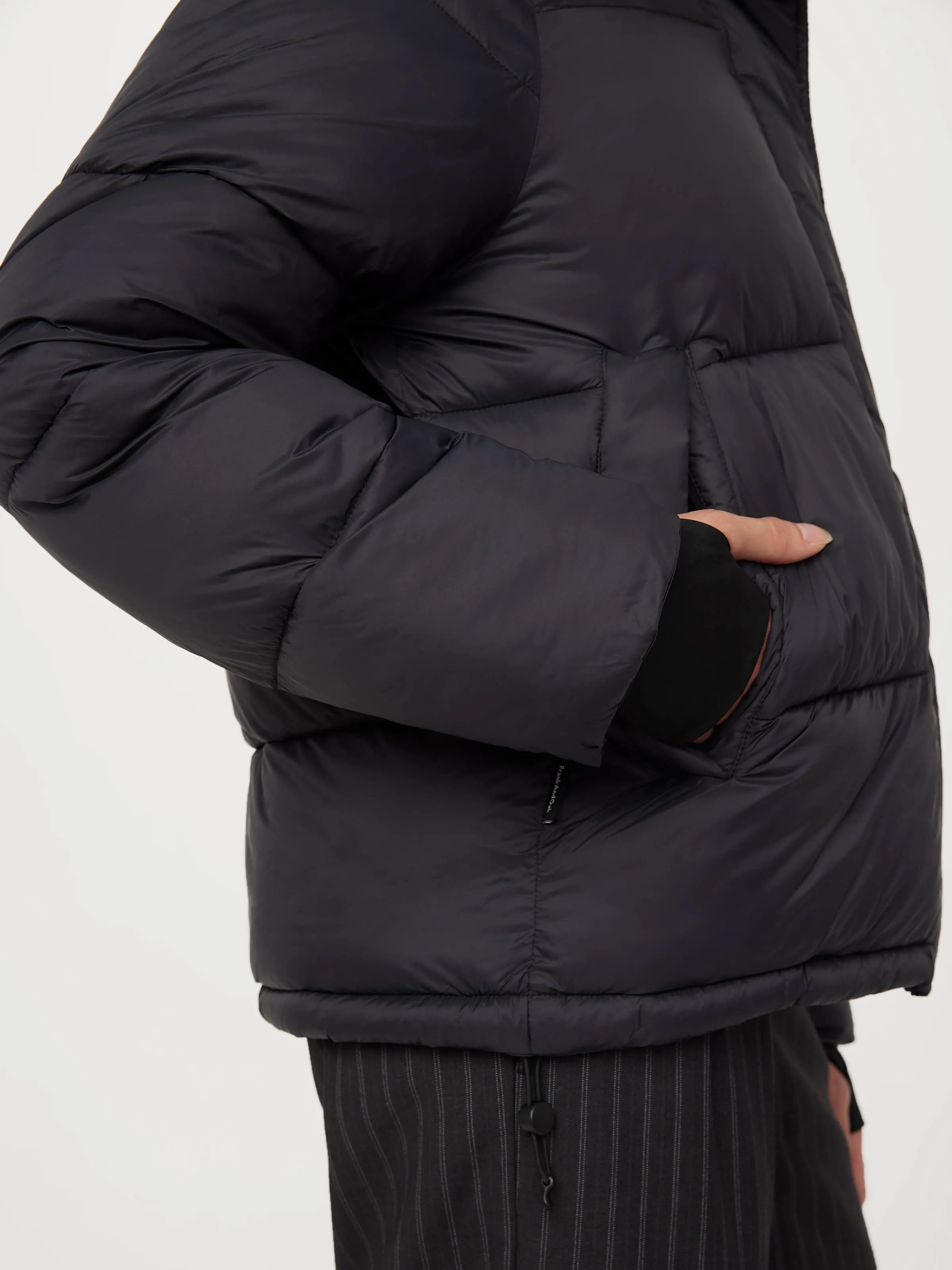 The Boreal Puffer Jacket in Black sold by Frank & Oak product image thumbnail 3