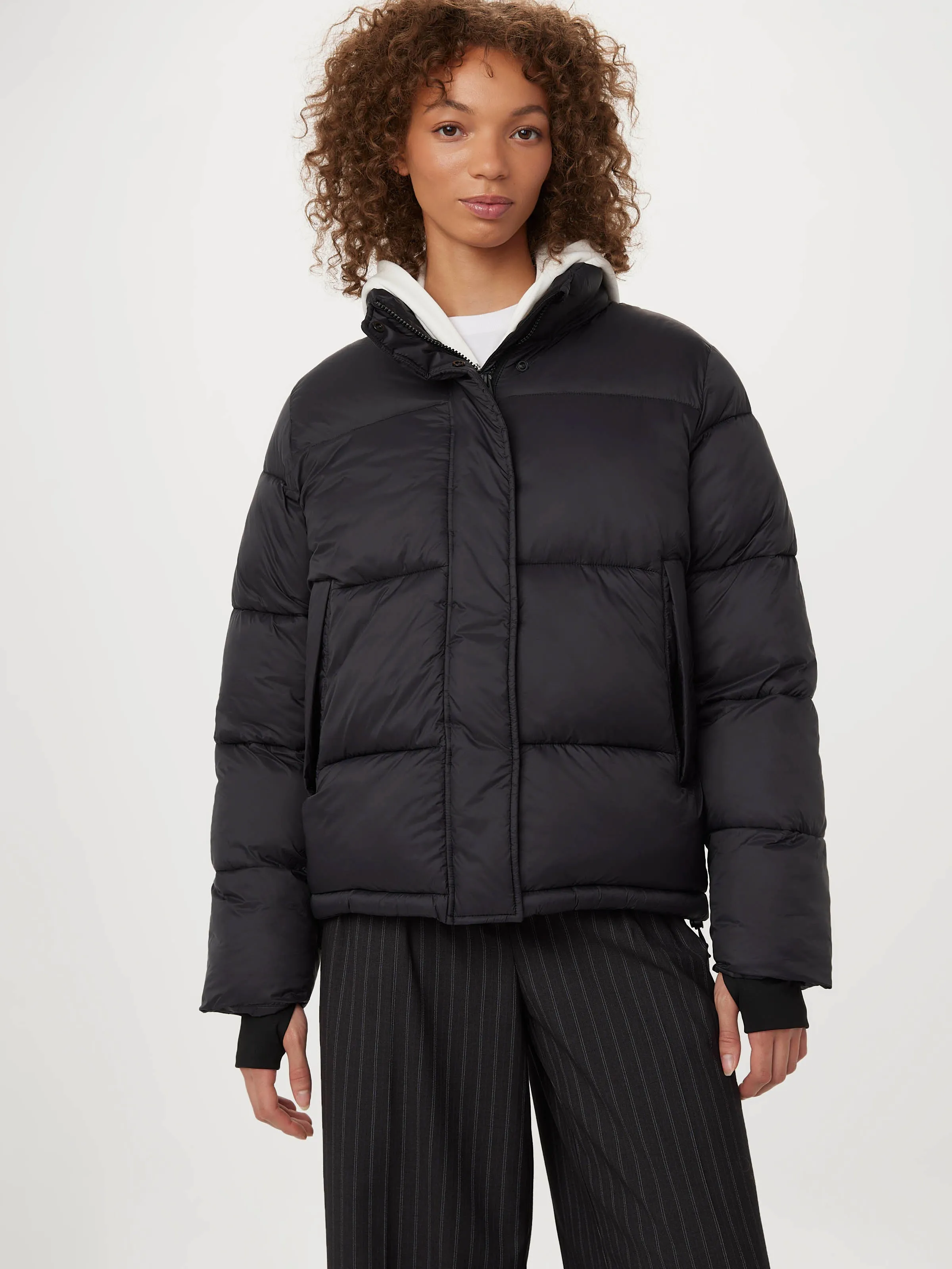 The Boreal Puffer Jacket in Black sold by Frank & Oak product image thumbnail 2