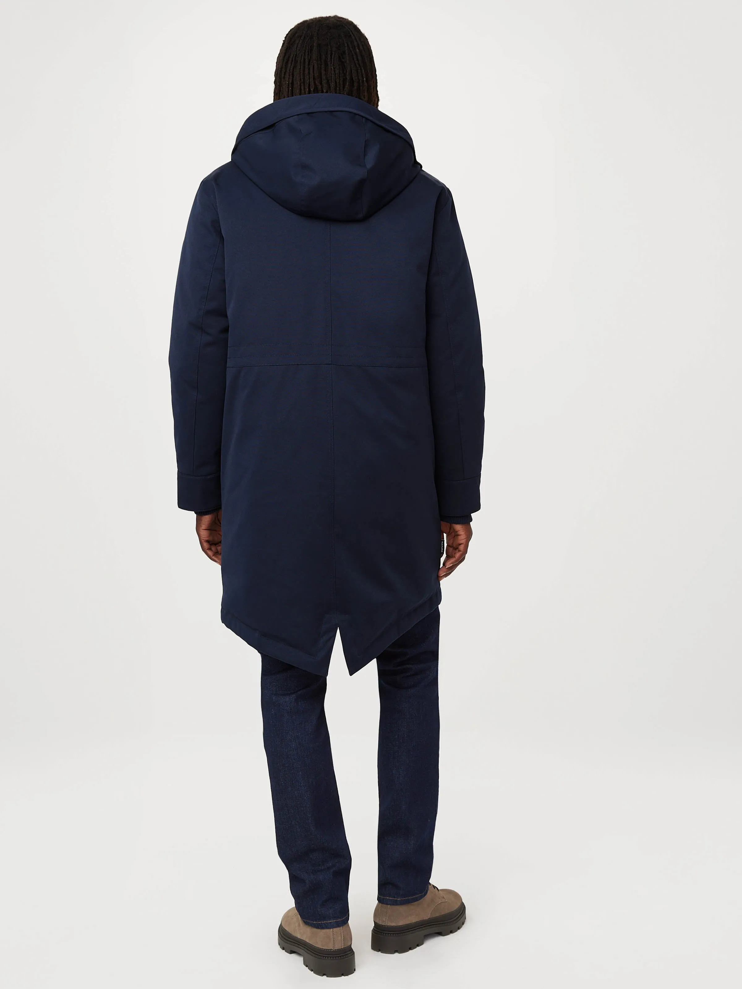 The Alpine Parka in Space Blue sold by Frank & Oak product image thumbnail 4