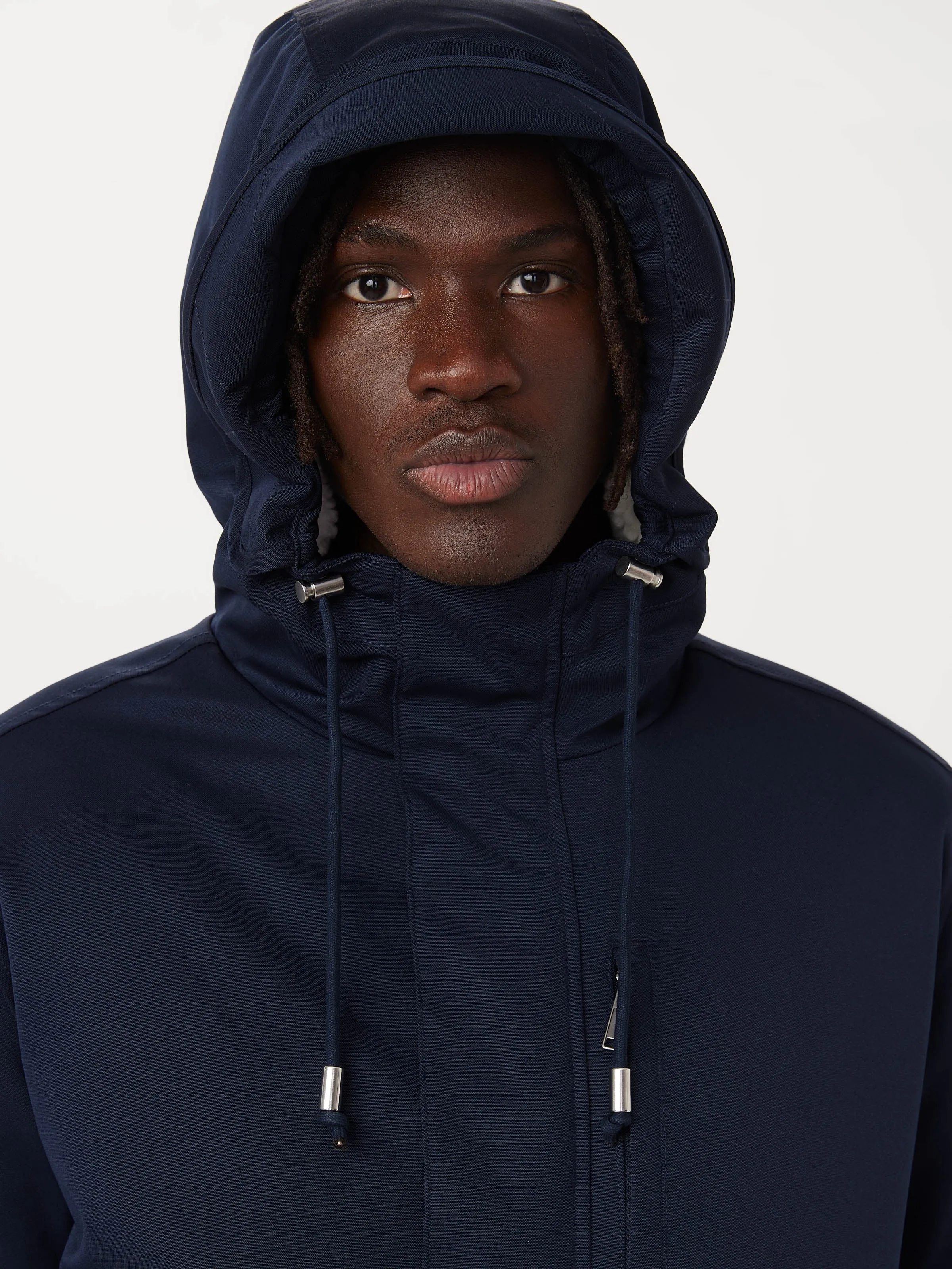 The Alpine Parka in Space Blue sold by Frank & Oak product image thumbnail 5