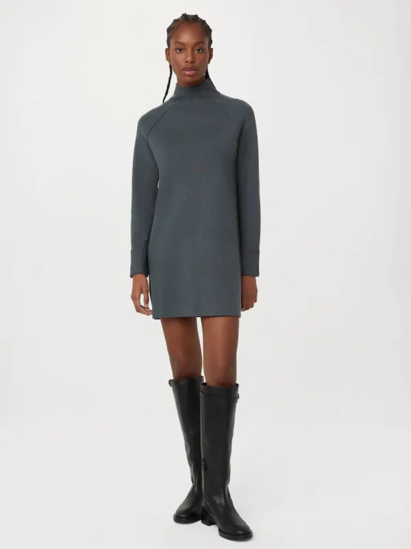 The Compact Sweater Dress in Slate sold by Frank & Oak