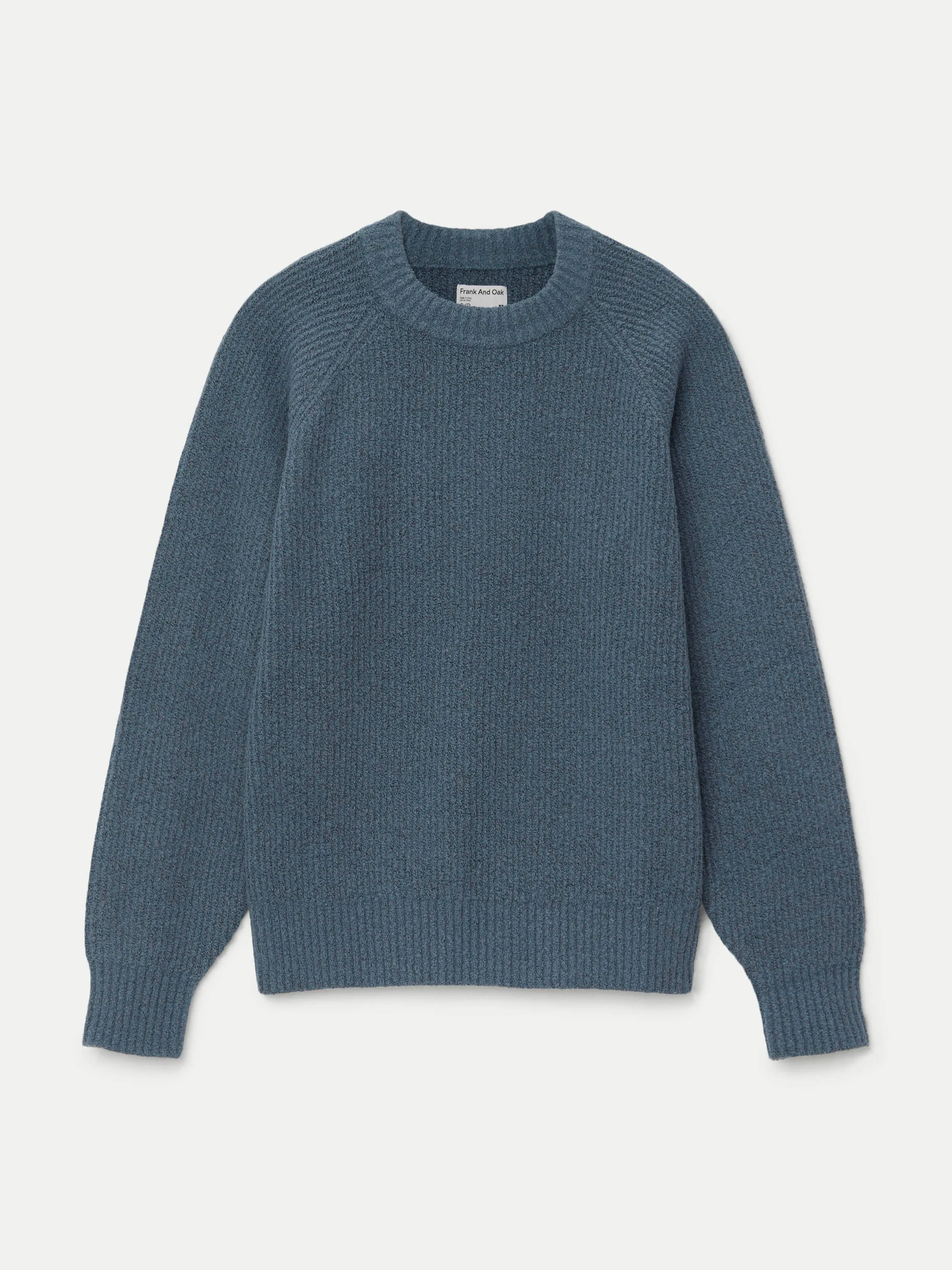 The Seawool® Crewneck Sweater in China Blue sold by Frank & Oak product image thumbnail 5