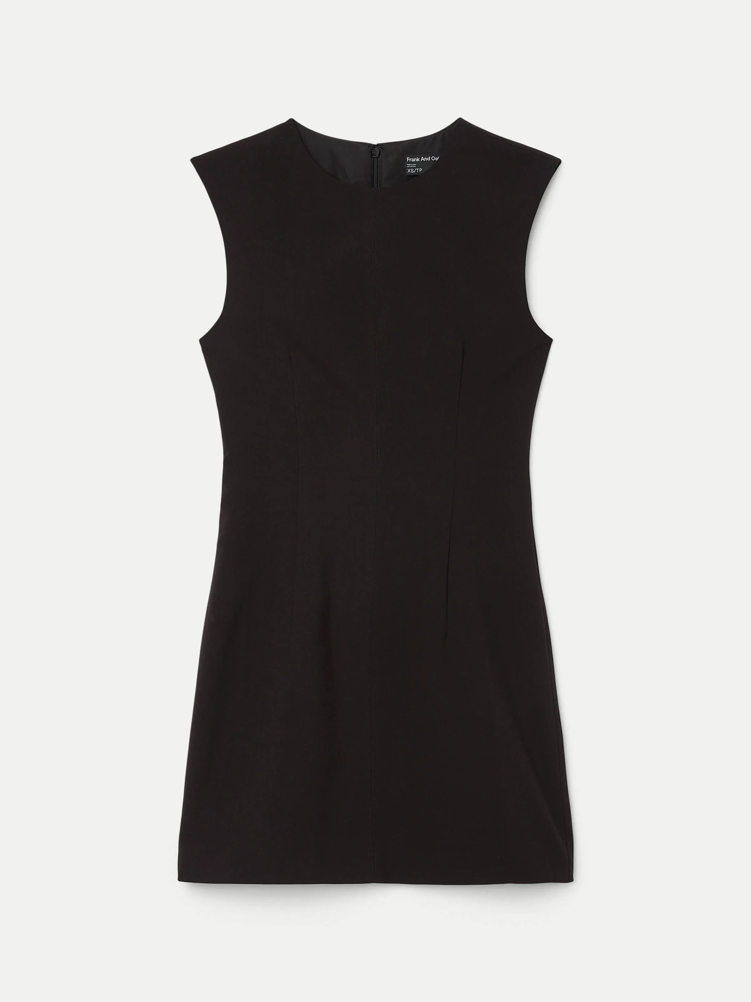 The Tailored Mini Dress in Black sold by Frank & Oak product image thumbnail 4
