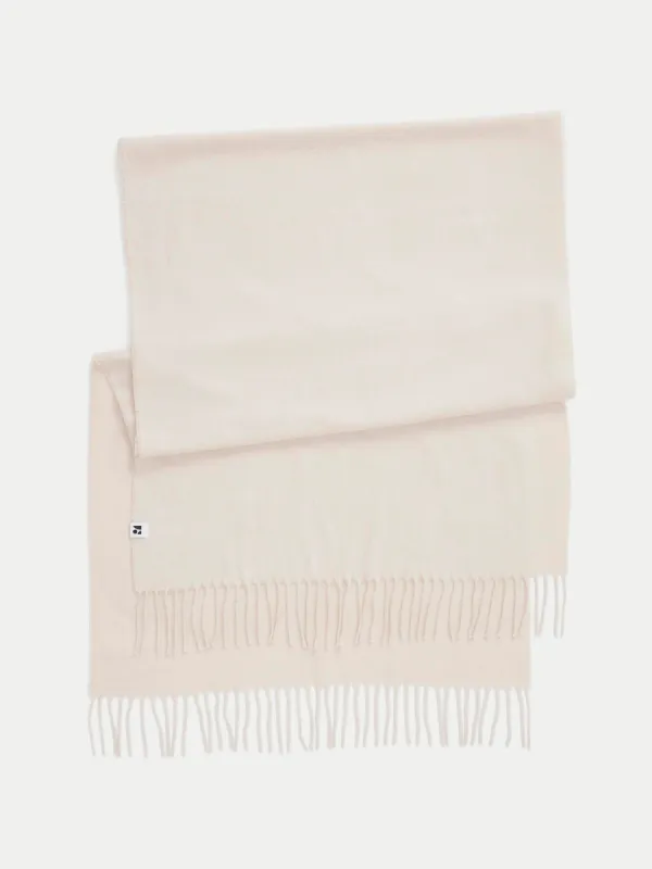 The Solid Scarf in Vanilla sold by Frank & Oak
