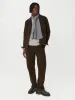 The Moleskin Overshirt in Dark Taupe sold by Frank & Oak