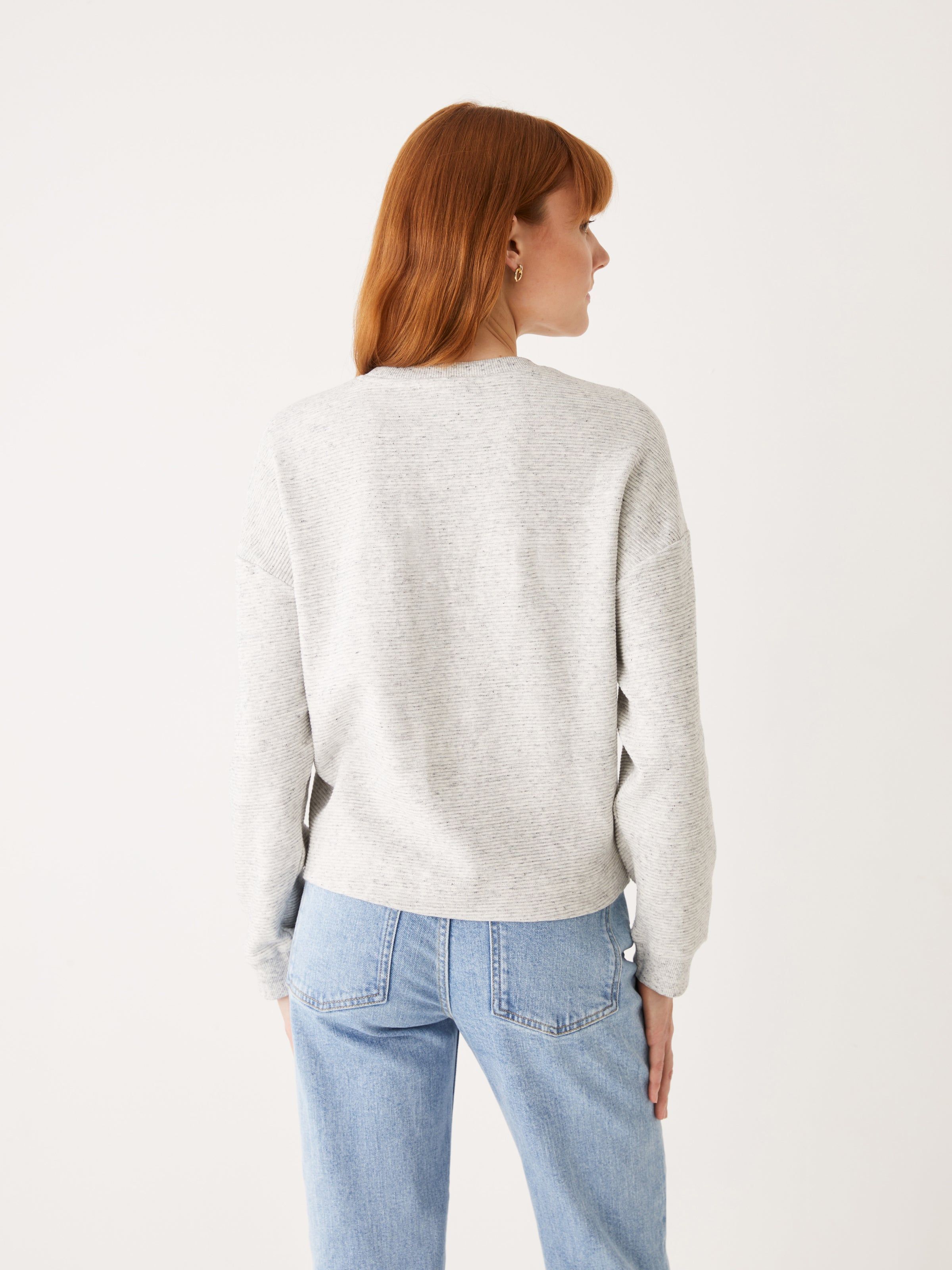 The Textured Sweatshirt in Grey sold by Frank & Oak product image thumbnail 4