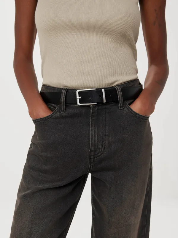 The Classic Belt in Black sold by Frank & Oak