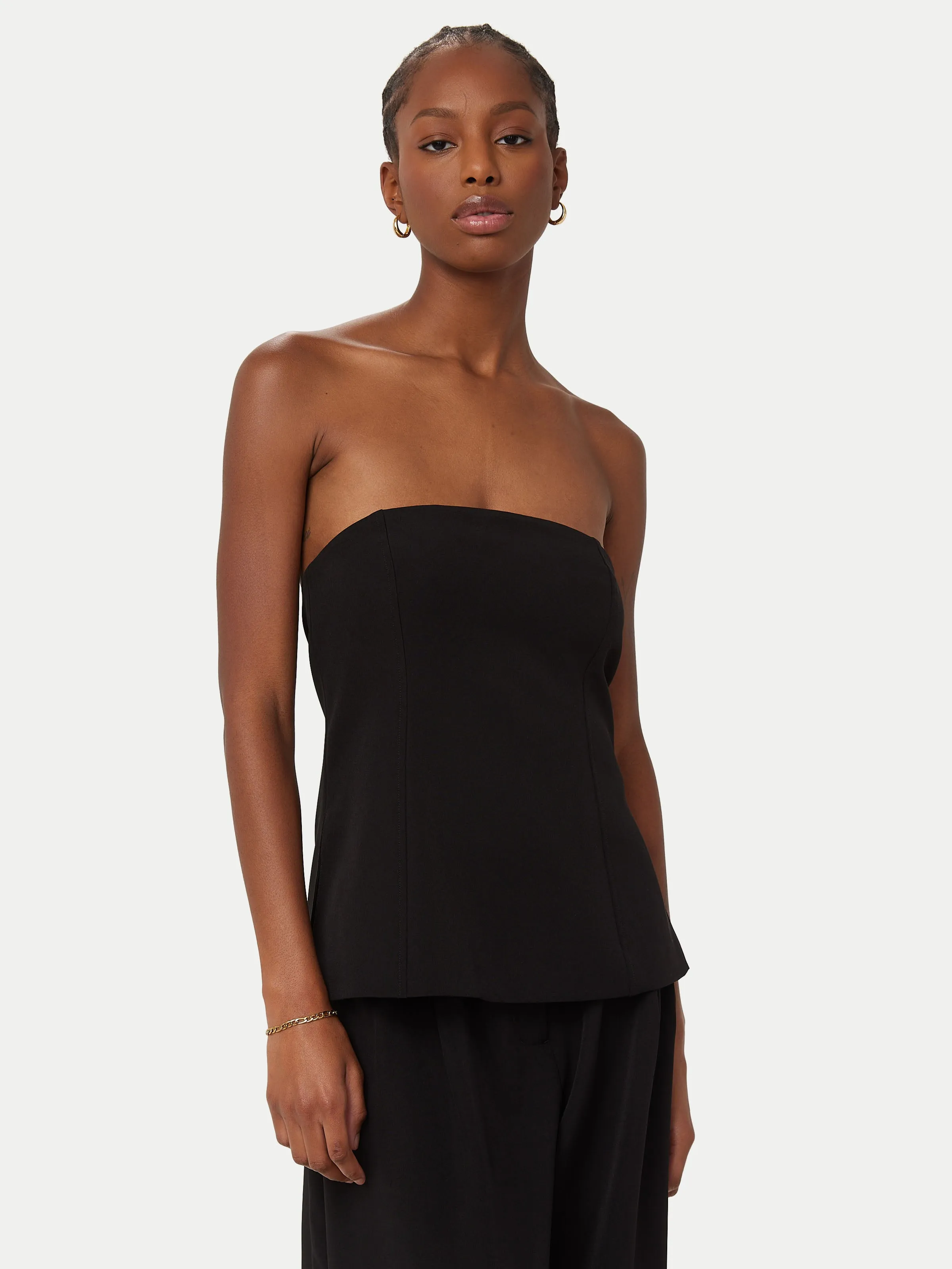 The Long Bustier in Black sold by Frank & Oak product image thumbnail 2