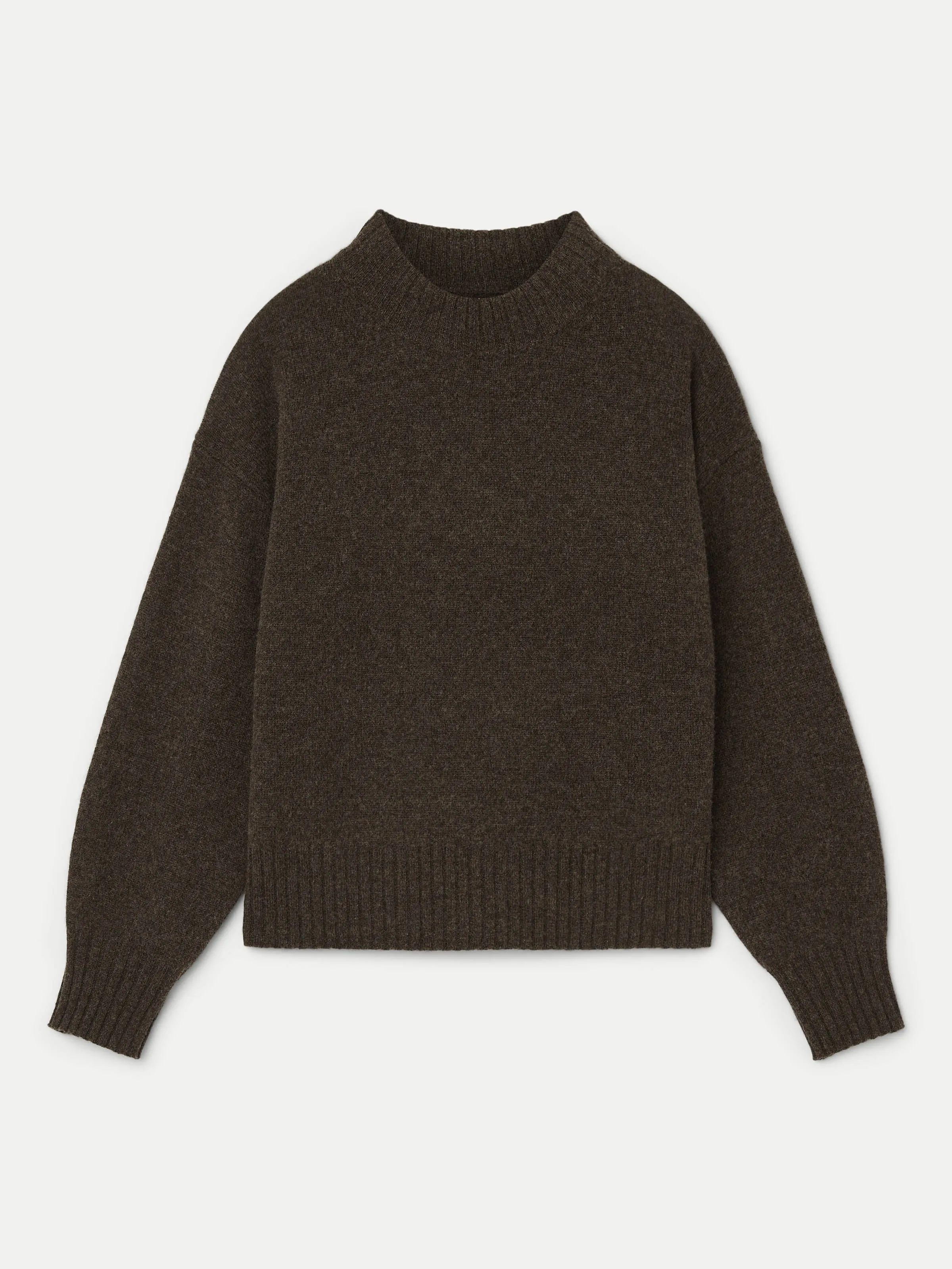 The Yak Wool Crewneck  in Charcoal Grey sold by Frank & Oak product image thumbnail 5