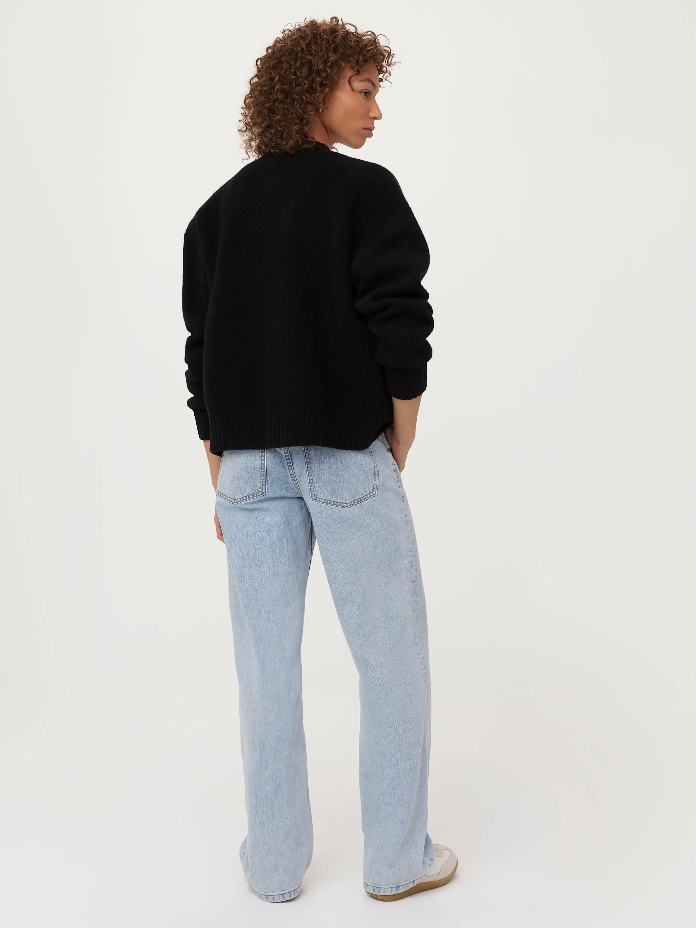 The Merino Wool Bomber in Black sold by Frank & Oak product image thumbnail 3