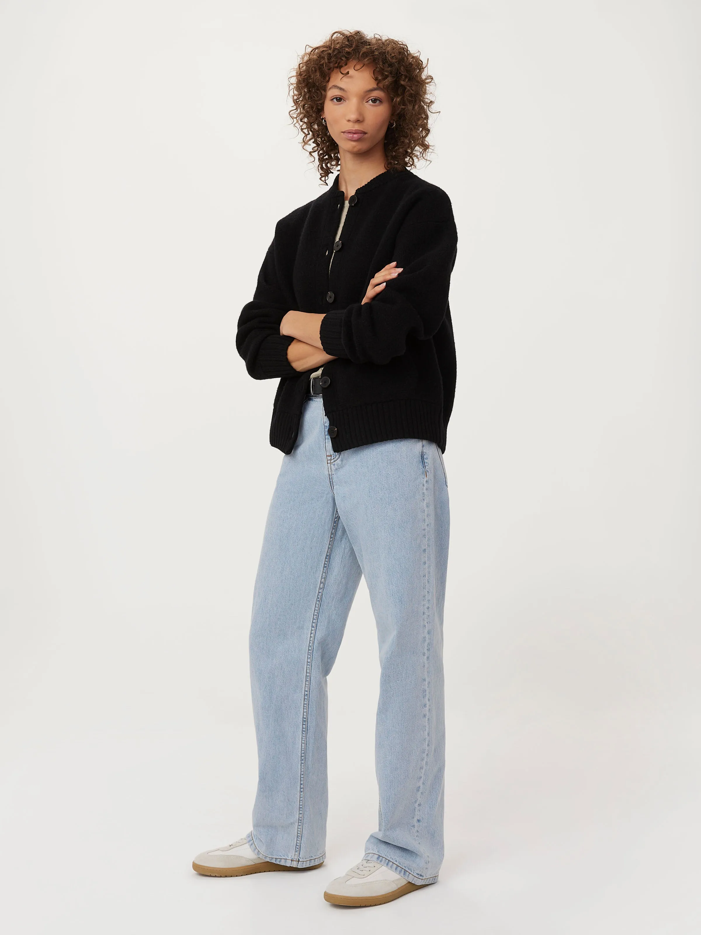 The Merino Wool Bomber in Black sold by Frank & Oak product image thumbnail 2