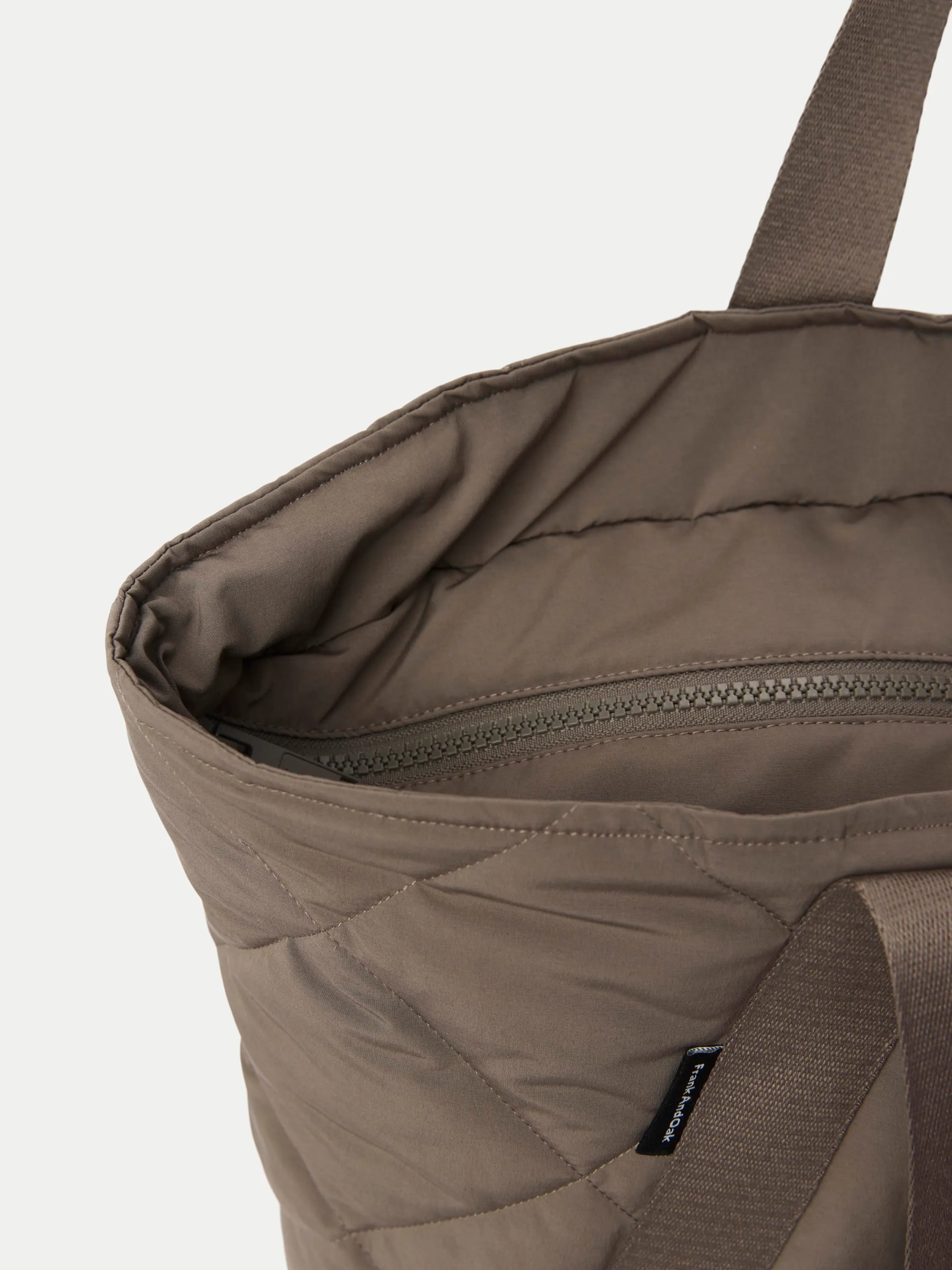 The Skyline Tote Bag in Dark Taupe sold by Frank & Oak product image thumbnail 2