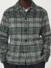 The Fuzzy Overshirt in Forest Green sold by Frank & Oak