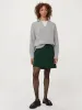 The Double Knit Mini Skirt in Pine Grove sold by Frank & Oak