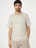 The Short Sleeve Linen Shirt in Natural Light sold by Frank & Oak