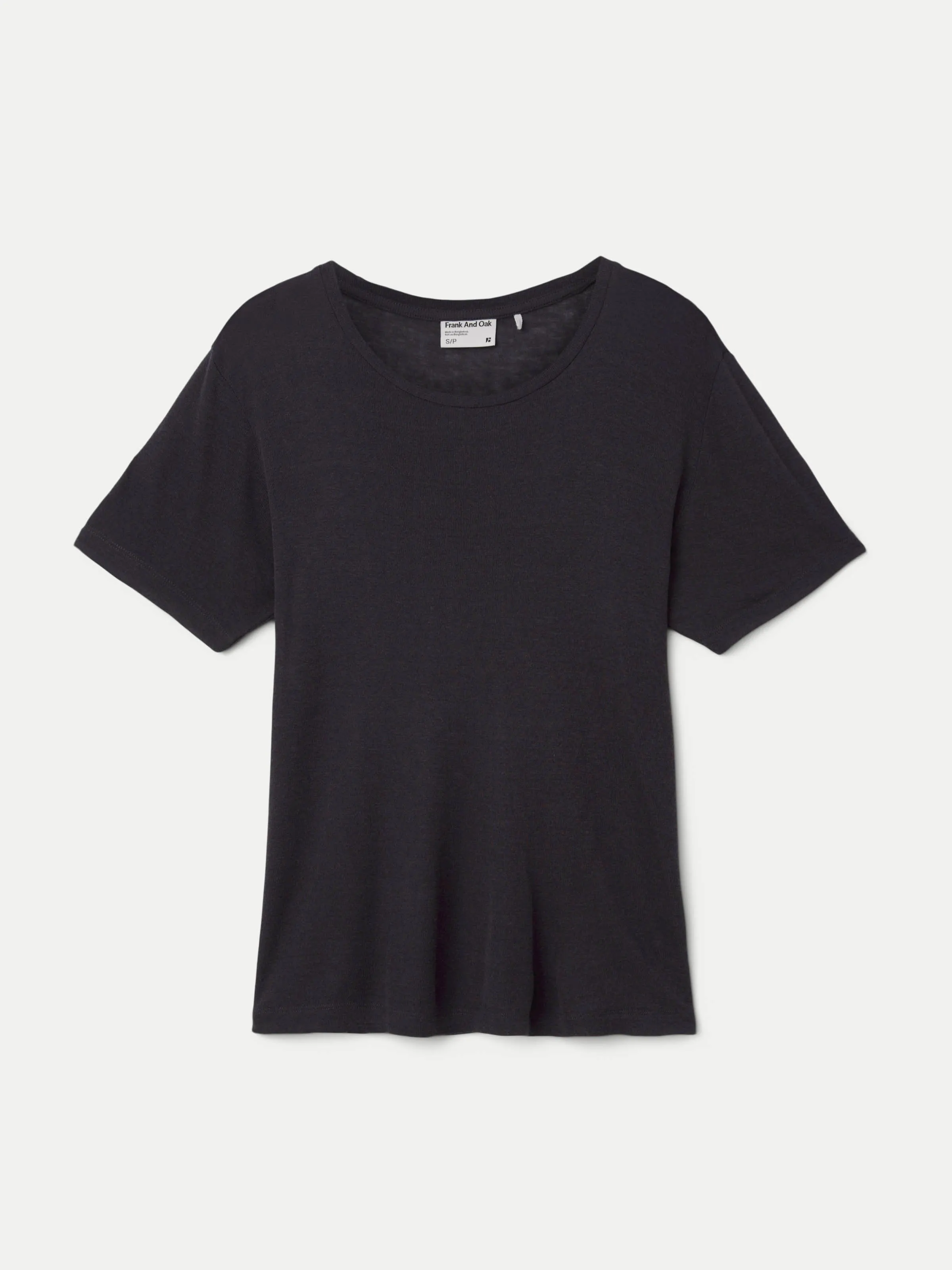 The Fluid T-Shirt in Dark Grey sold by Frank & Oak product image thumbnail 4