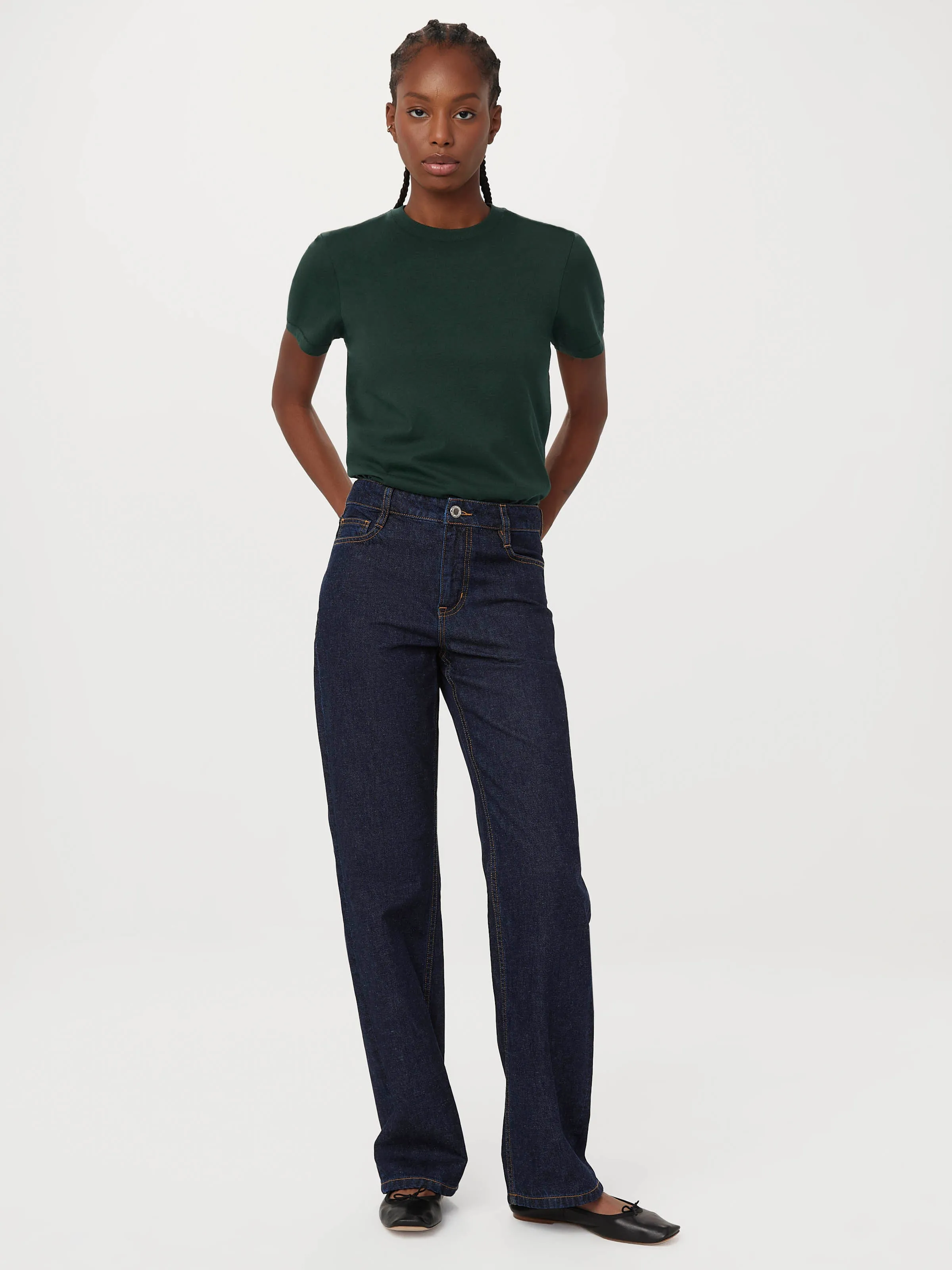 The Essential Tee in Pine Grove sold by Frank & Oak