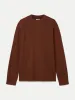 The Merino Wool Mock Neck  in Cappuccino sold by Frank & Oak