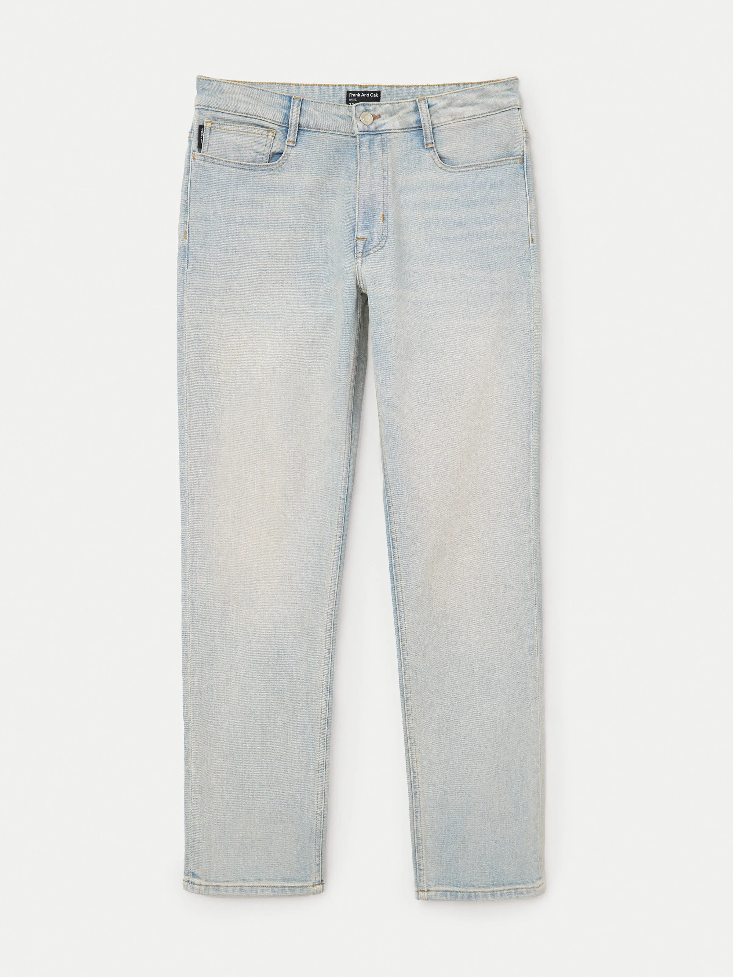 The Adam Slim Jean in Dirty Light Indigo sold by Frank & Oak product image thumbnail 5